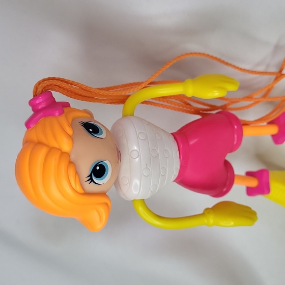 Betty Spaghetti Happy Meal Toys 2 Dolls Asian Tactile Neon Fun - Picture 3 of 12